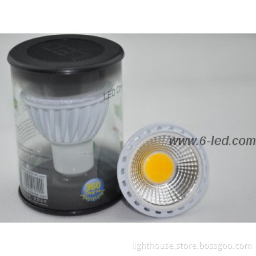 5W COB Spot Light, GU10 Base